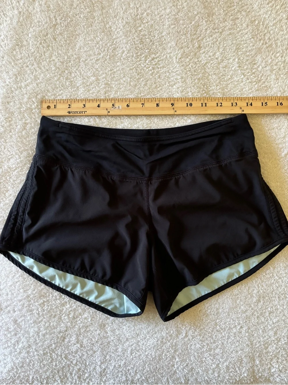 Lululemon Women's Black Athletic Shorts